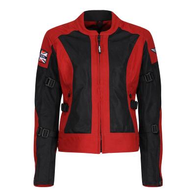 MOTOGIRL JODIE MESH JACKET ROUGE